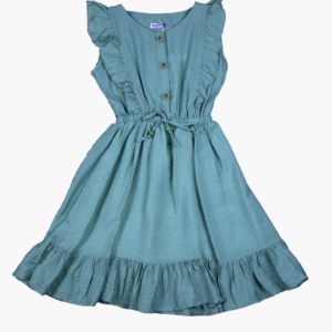 3473 - Fırfırlı Beli Lastikli